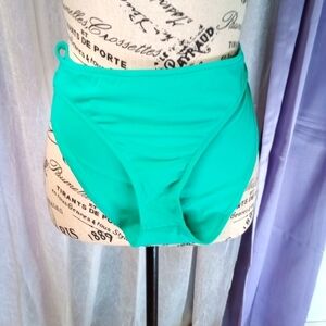 Asos Swim green aqua turquoise bikini bottoms size 10 NWOT
